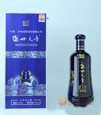 52度盛世天香青花瓷500ml